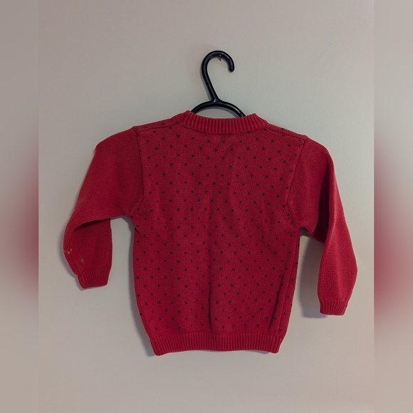 Esprit Mini Red Sweater - Kids Size Small - Picture 4 of 4
